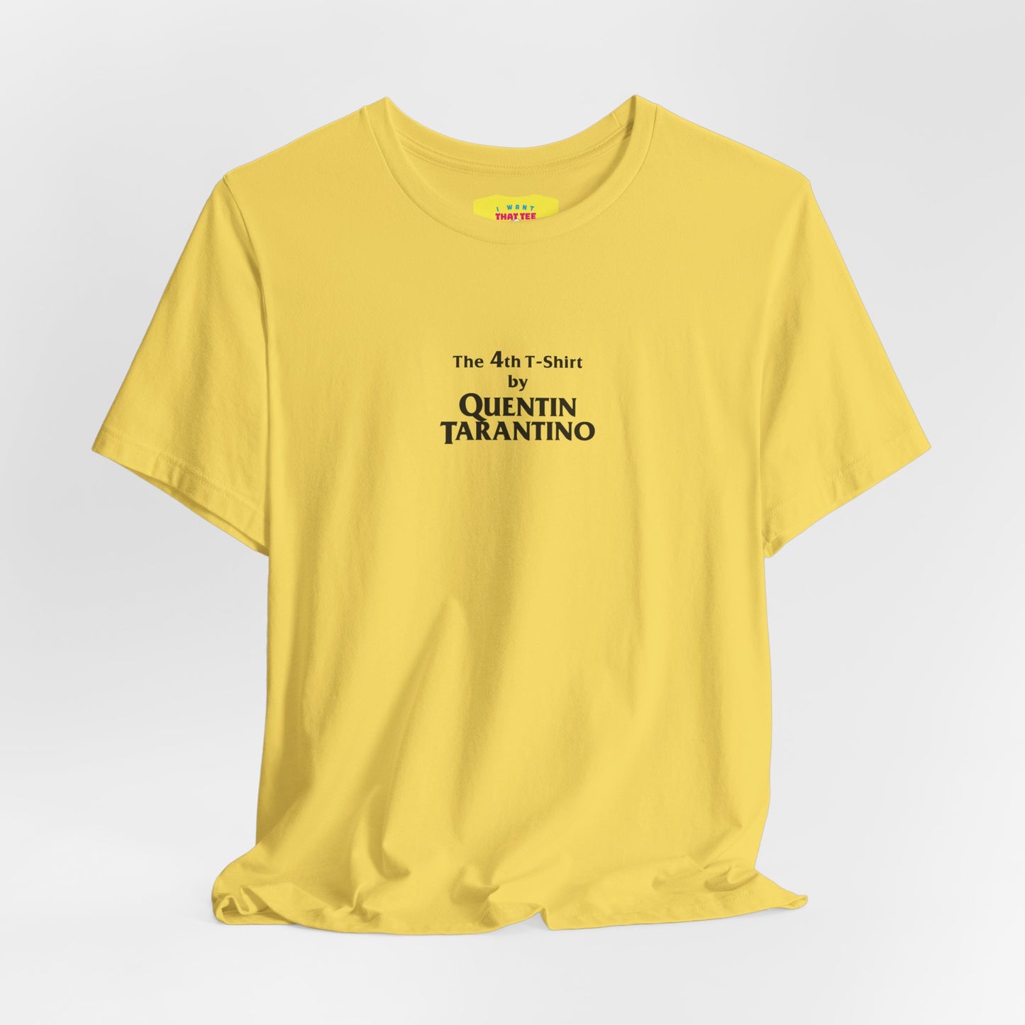 THE 4TH T-SHIRT BY QUENTIN TARANTINO (Unisex Softstyle T-Shirt)