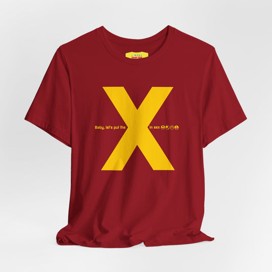 LET'S PUT THE X IN SEX - KISS (Unisex Softstyle T-Shirt)