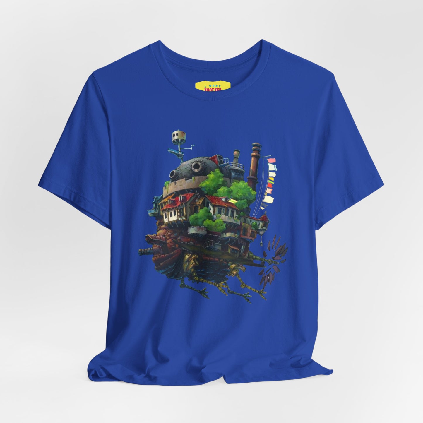 HOWL'S MOVING CASTLE (Unisex Jersey Short Sleeve Tee)