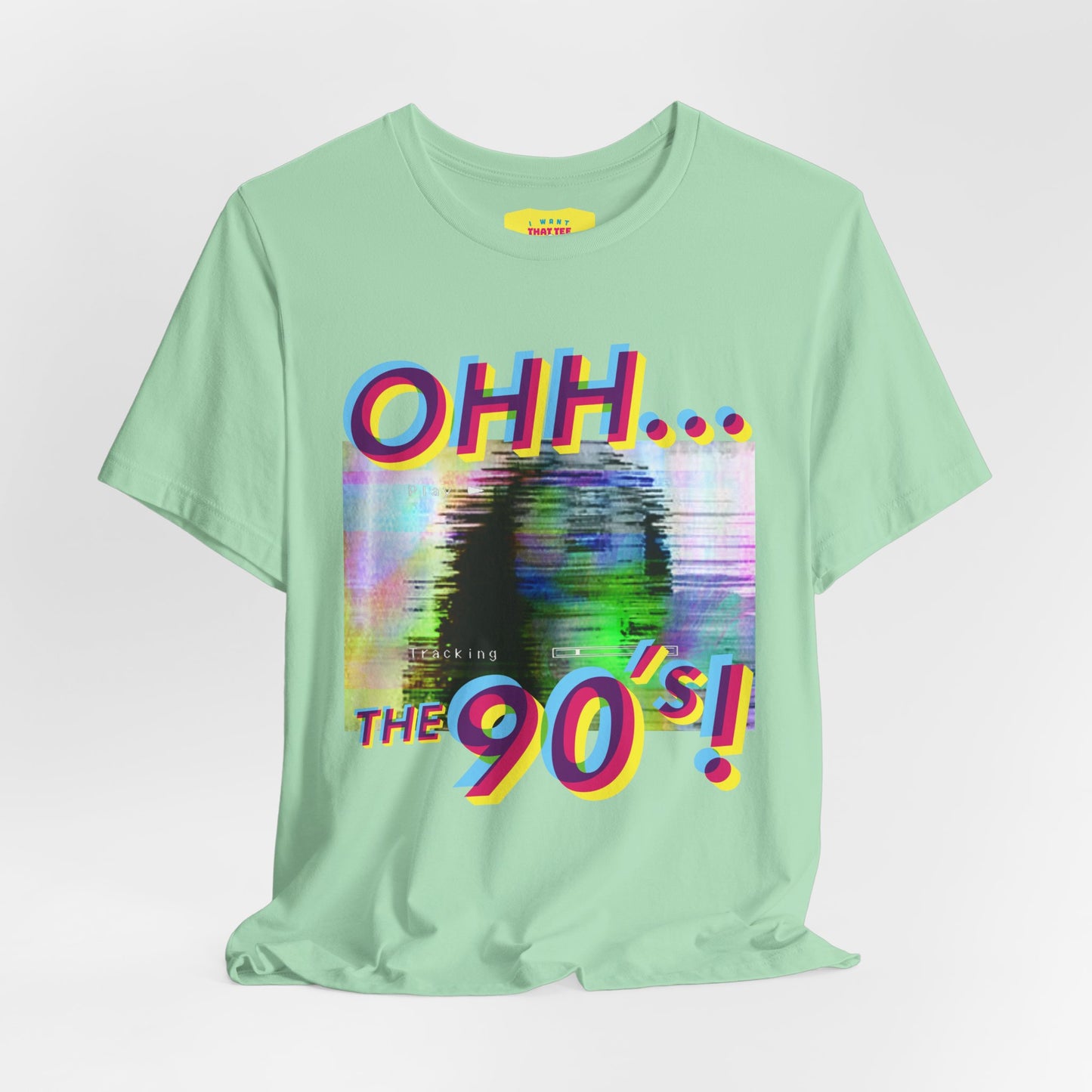 OHH... THE 90's - PORN CODER JOKE (Unisex Jersey Short Sleeve Tee)