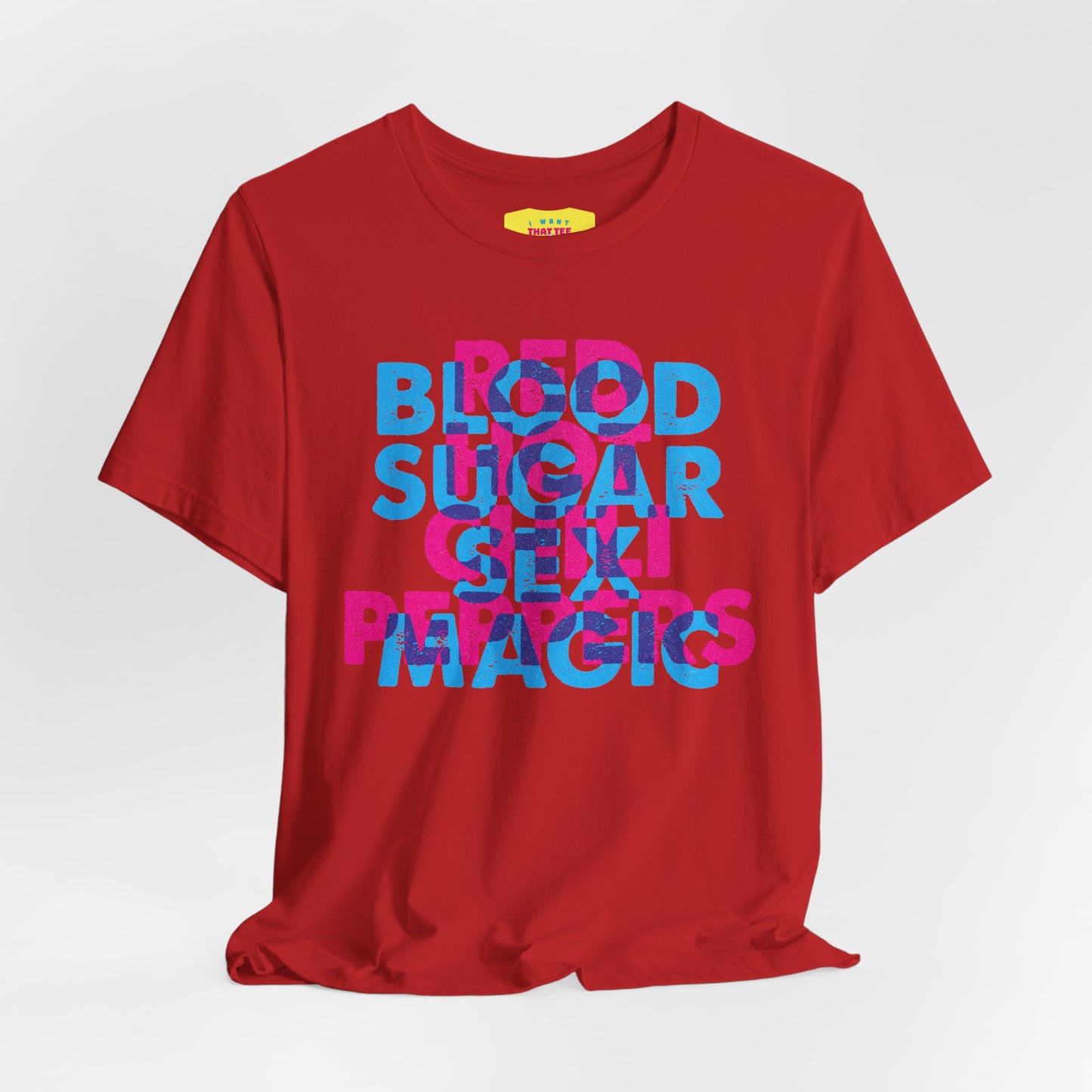 BLOOD SUGAR SEX MAGIC - RED HOT CHILI PEPPERS (Unisex Jersey Short Sleeve Tee)