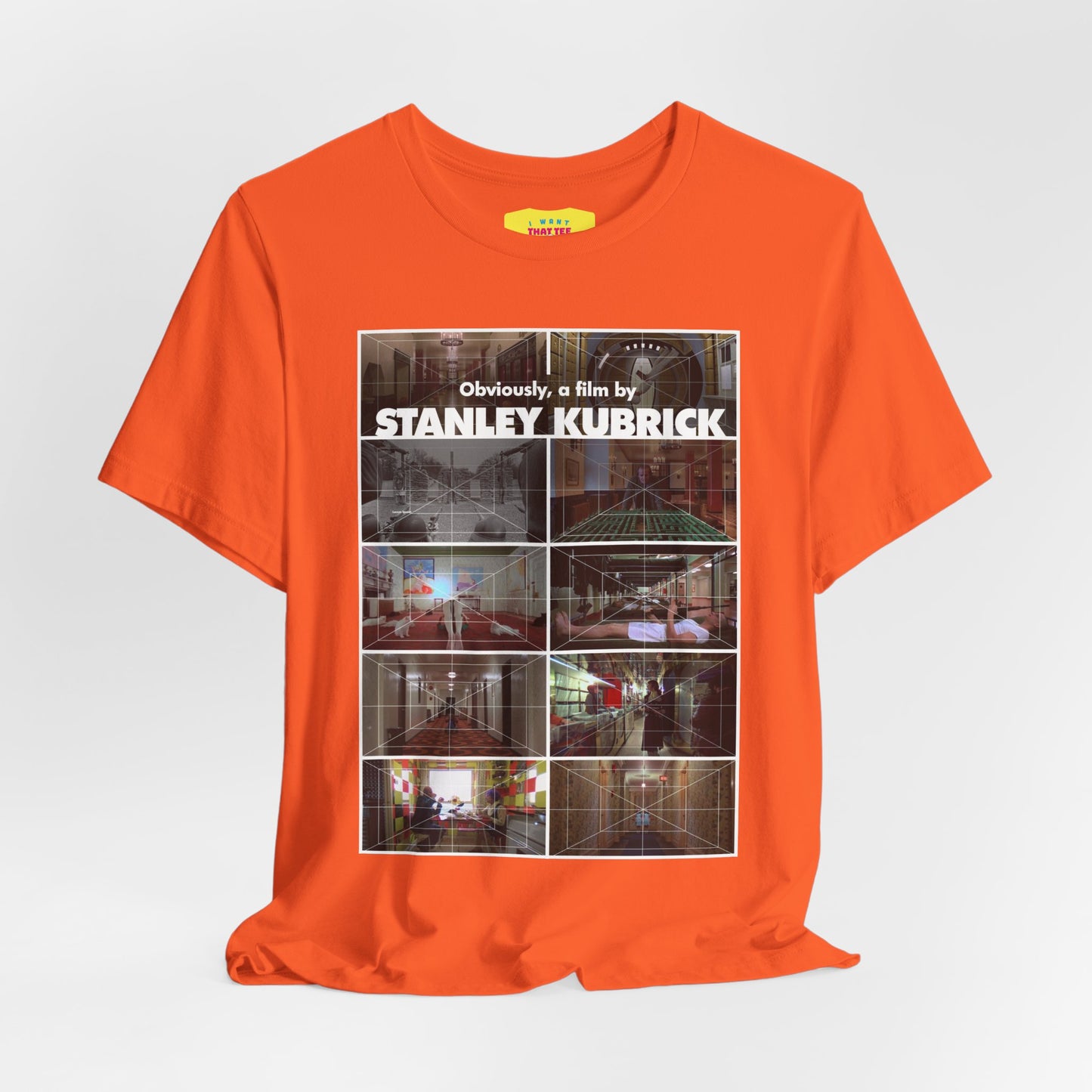 OBVIOUSLY A FILM BY STANLEY KUBRICK - STANLEY KUBRICK PERSPECTIVE (Unisex Jersey Short Sleeve Tee)