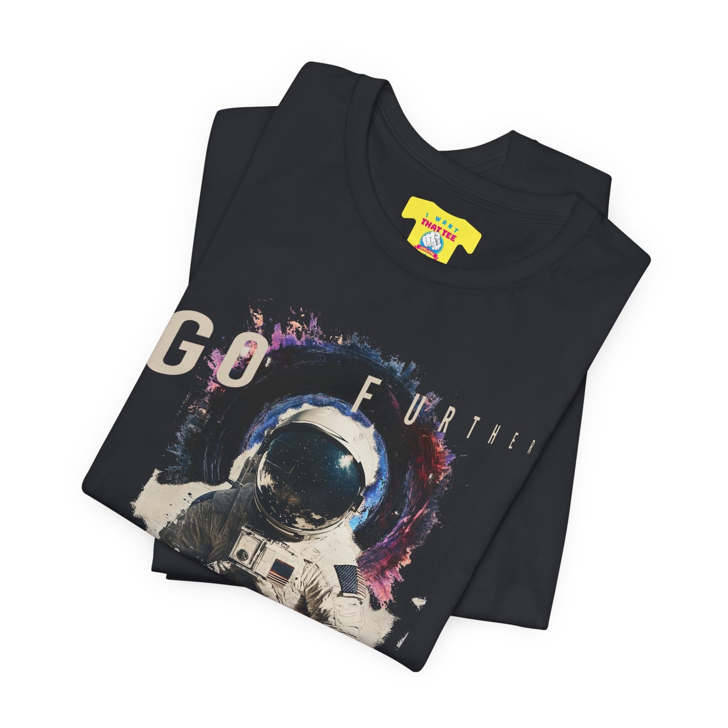 INTERSTELLAR - GO FURTHER (Unisex Jersey Short Sleeve Tee)