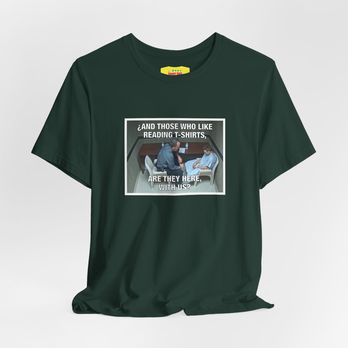 THOSE WHO LIKE READING T-SHIRTS - SPIRITISM (Unisex Softstyle T-Shirt)