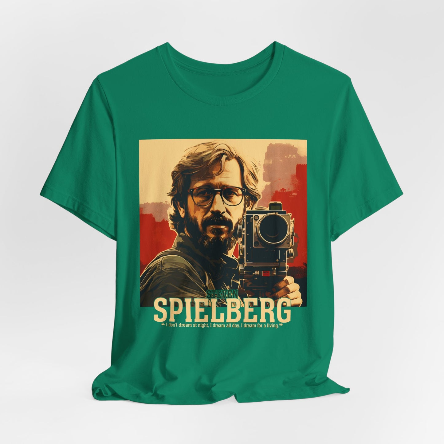 STEVEN SPIELBERG QUOTE (Unisex Softstyle T-Shirt)