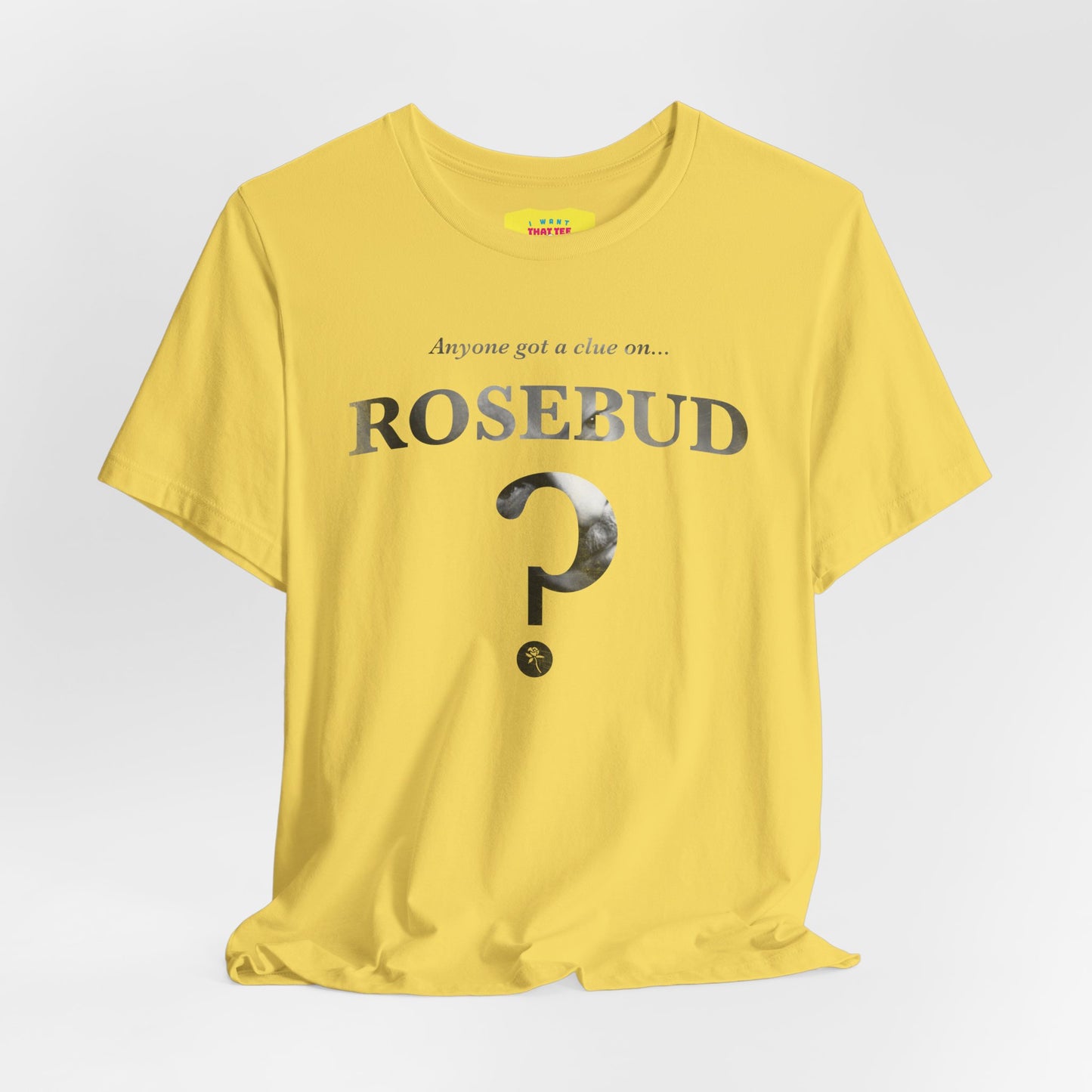 ROSEBUD - CITIZEN KANE (Unisex Jersey Short Sleeve Tee)