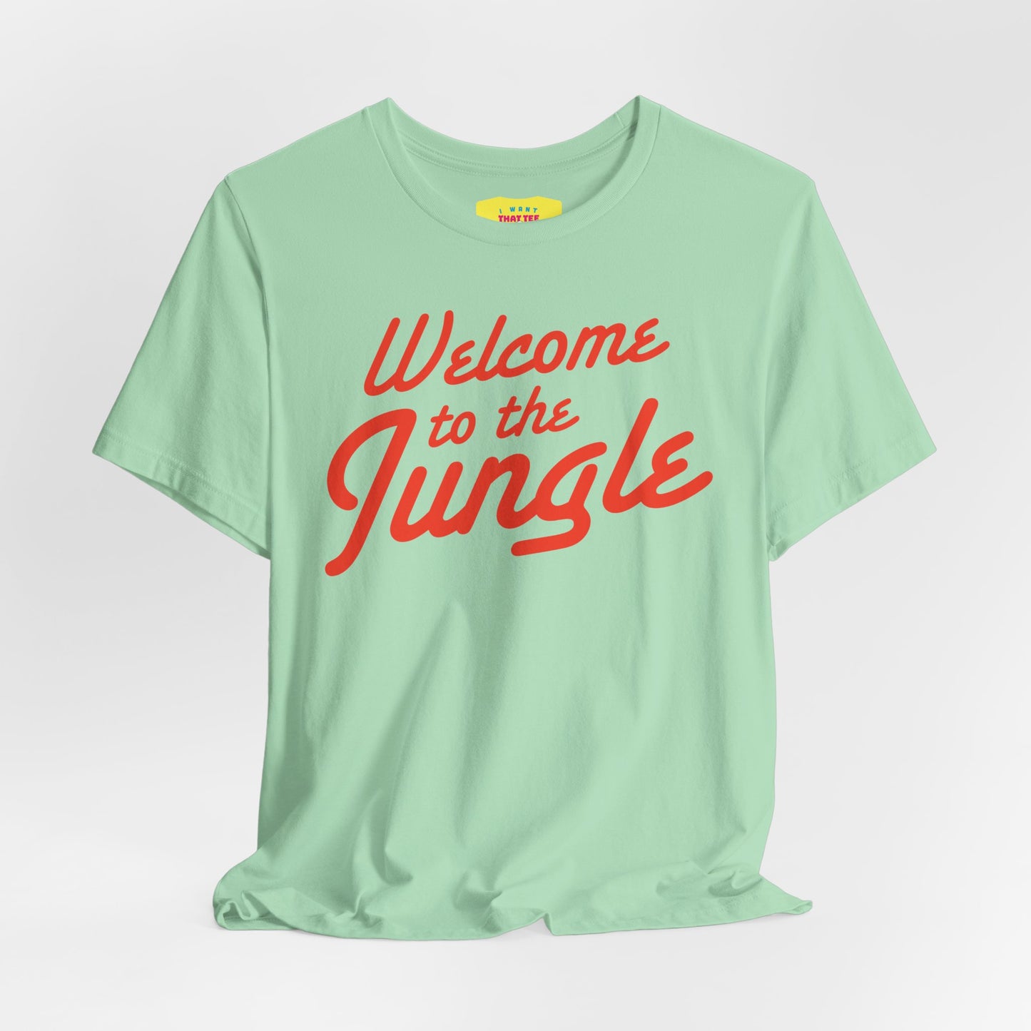 WELC0ME TO THE JUNGLE - GUNS N R0SES (Unisex Jersey Short Sleeve Tee)