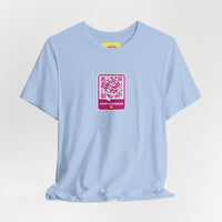 JUST DIVORCED - CELEBRATE QR JOKE (Unisex Softstyle T-Shirt)