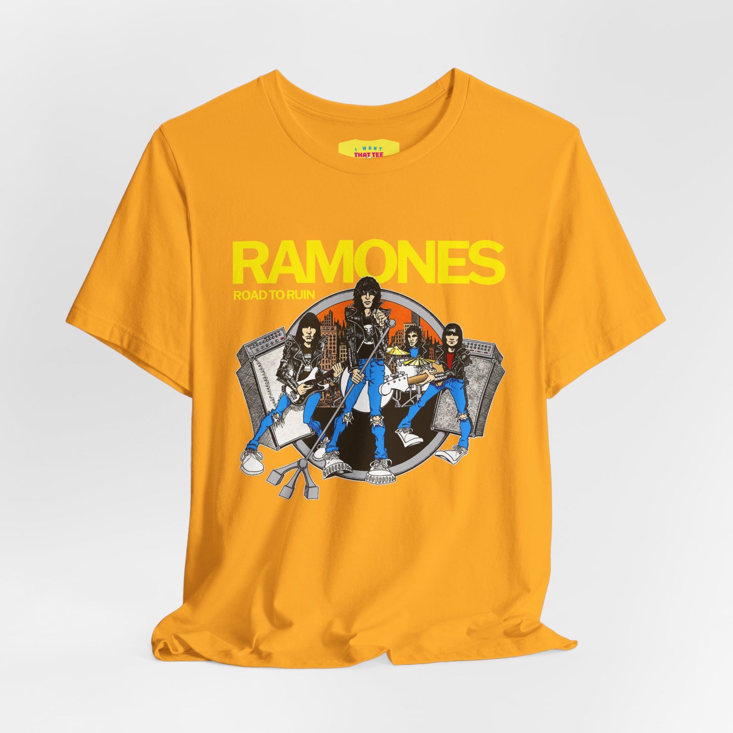 RAMONES ROAD TO RUIN COVER ALBUM (Unisex Softstyle T-Shirt)