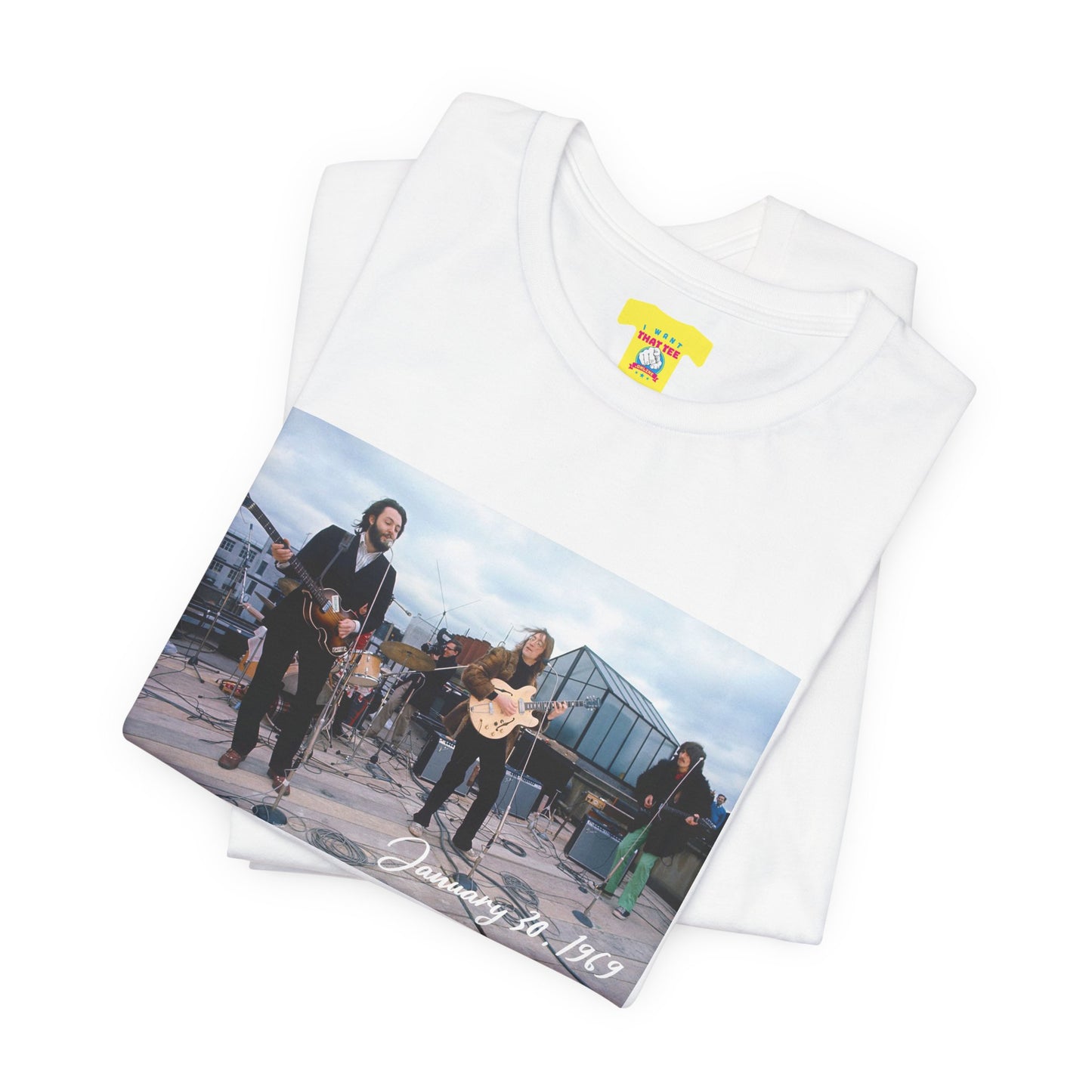 BEATLES ROOFTOP CONCERT (Unisex Softstyle T-Shirt)