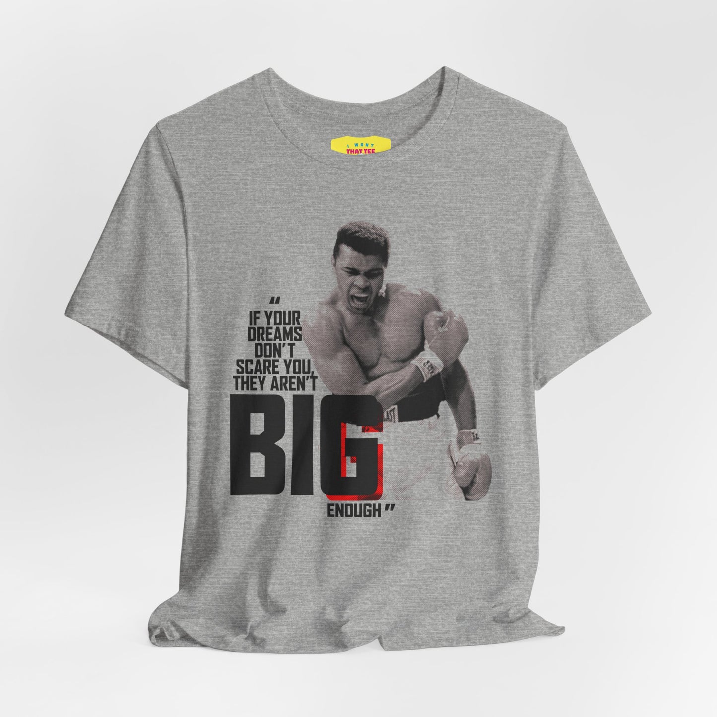 MUHAMMAD ALI QUOTE (Unisex Softstyle T-Shirt)