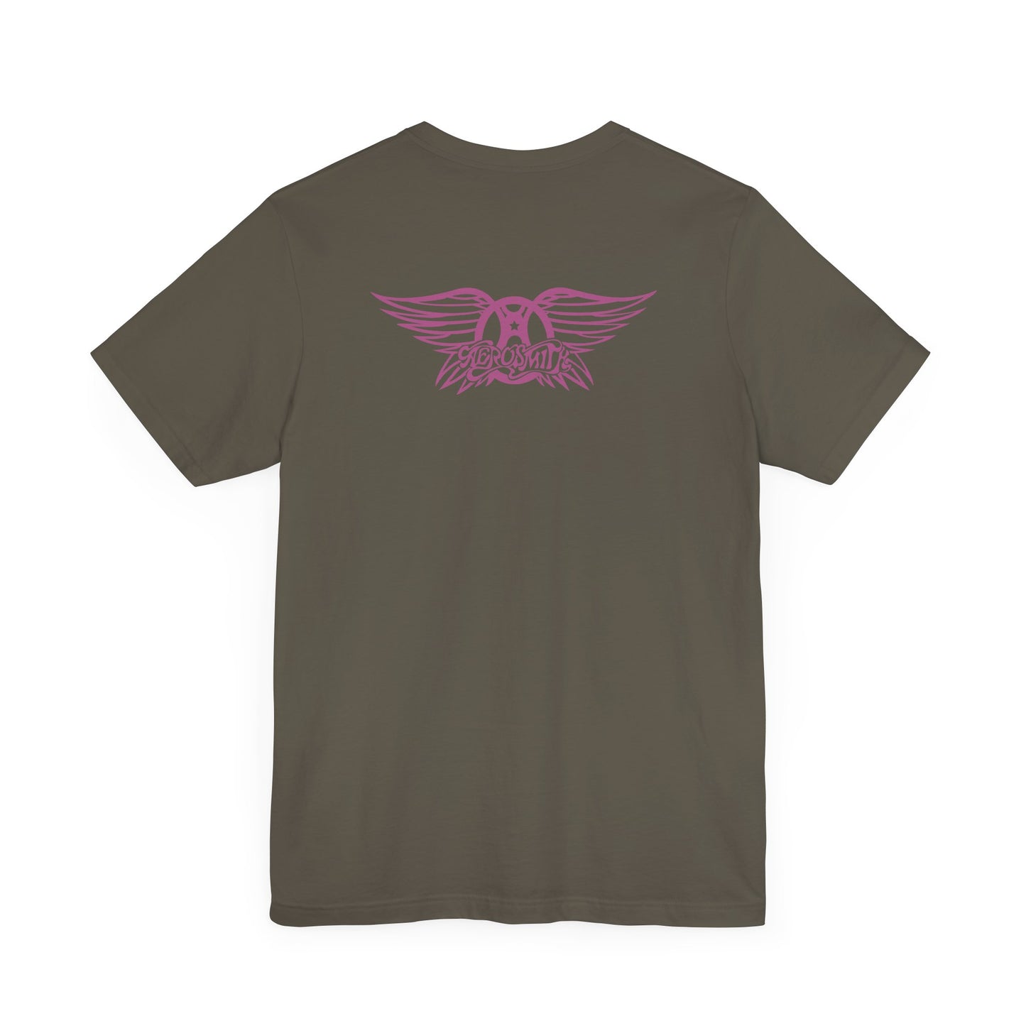 PINK GETS ME HlGH AS A KITE - AEROSMlTH LYRICS (Unisex Jersey Short Sleeve Tee)